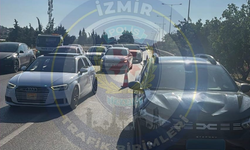 Güzelbahçe Kavşağı’nda kaza: Emniyet Trafik Birimleri sürücüleri uyardı