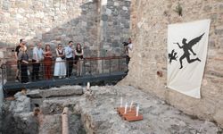 Ziyaretçilerini bekliyor... Tarihi Hamam'da sergi açıldı
