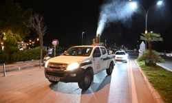 Manisa Büyükşehir, Şehzadeler ve Yunusemre’de eş zamanlı ilaçlama yaptı