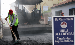Urla’da asfalt seferberliği: Yollar yenileniyor