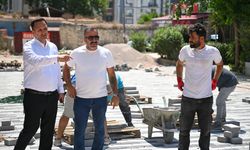 Başkan Eşki yerinde inceledi… Bornova’da yenileme çalışmaları sürüyor