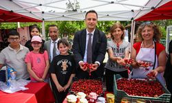 Bornova’da en güzel kiraz yarışması… Festival coşkuyla kutlandı