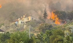 Muğla’da yangın aralıksız sürüyor… Evler tahliye edildi