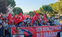 Aydın'da görevden almalara karşı ‘örgüt iradesi’ yürüyüşü!