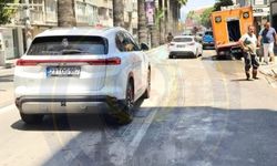Alsancak’a gidecekler dikkat: Çalışma nedeniyle trafik yoğunluğu var!