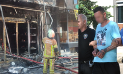 İzmir’de iş yeri kundaklaması... Motosikletin değiştirilmemesine kızıp ateşe vermiş