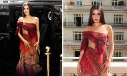 Hande Erçel'in 'Paris' tarzı gündem oldu... Pozlarıyla Paris'i salladı
