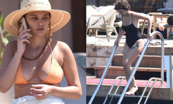 Serra Pirinç Bodrum'da tatilin tadını çıkarıyor