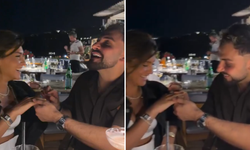 Sefo evlilikyolunda... Oyuncu Çağla Boz'a romantik teklifi beğeni topladı
