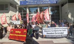 HKP’den İzBB önünde eylem... Sokak hayvanlarını toplatma ihalesinde 'paravan şirket' vurgusu