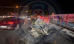 Turan Köprü’de kaza: Yetkililerden 'trafiğe dikkat' uyası