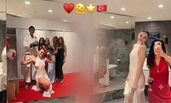 Voleybolun parlayan yıldızı Zehra Güneş gala tarzıyla olay oldu