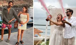 Alina Boz ve eşinden bebek paylaşımı