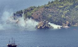 Fethiye’de tur teknesi yandı: Denizcilik Genel Müdürlüğünden açıklama