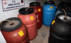 Urla’da sahte alkol operasyonu: 2 bin 200 litre ele geçirildi