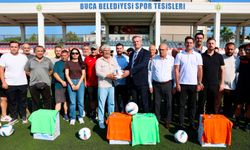 Buca’da amatör futbol kulüplerine spor desteği