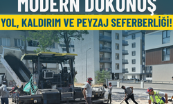Bornova'da yollar ve kaldırımlar yenileniyor!