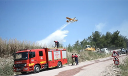Çanakkale’de yangın: Havadan ve karadan müdahale sürüyor