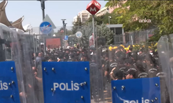 Bakanlığa yürümek isteyen madencilere gözaltı