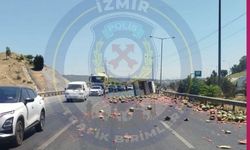 Gaziemir’e gidecekler dikkat: Trafik kazası var!