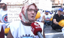 Doruk Madencilik işçilerinin aileleri isyan etti: Çocuklara mama alacak paramız yok