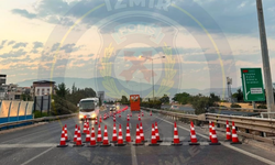 Bornova- Karşıyaka istikametinde yol çalışması: Saat verildi!