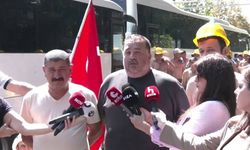 Maden işçilerinden bakanlık önünde 9. gün kararlılığı: Garantörlüğünüzün gereğini yapın