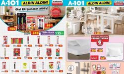 27 Ağustos Perşembe A101 Aldın Aldın kataloğunda neler var? Kırtasiye malzemeleri, manyetik blok...