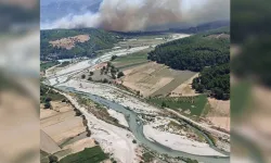 Muğla’da başlayan orman yangını Antalya’ya sıçradı
