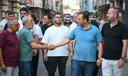 Ömer Eşki, Çamdibi sakinleri ile bir arada: Sorunları birer birer çözüme kavuşturuyoruz