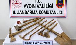 Aydın'daki serada kaçak kazı operasyonu