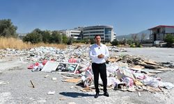 Bornova'da kaçak moloz sorunu bitmiyor! Başkan Eşki’den ‘El ele verelim’ çağrısı