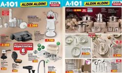 17 Eylül Perşembe A101 Aldın Aldın kataloğunda neler var? İşte indirimli ürünler!