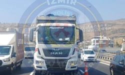 İzmir’de otoyolda çekici arızası: 1 kilometrelik yoğunluk oluştu