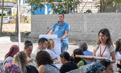Bornova’da kent bostanları kadınların yaşam alanına dönüştü