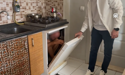 31 yıl hapisle aranıyordu: Bulaşık makinesinden çıktı