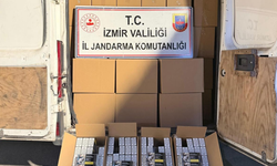 İzmir’de kaçakçılığa geçit yok: 2 milyon 600 bin makaron ele geçirildi