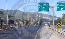 İzmir Trafik Birimleri duyurdu… Saat verildi: O istikamette şerit kapalı!