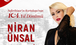 Seferihisar’ın kurtuluş coşkusu Niran Ünsal konseriyle taçlanacak