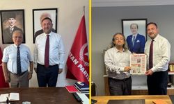 Yeniden Refah ve Vatan’ı ziyaret etti… Gümrükçü’den siyasi nezaket buluşmaları