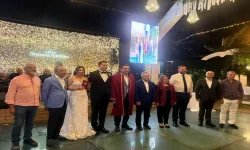 İzmirli çiftin mutlu günü! Güzide ve Ali Doğacan Öz dünyaevine girdi