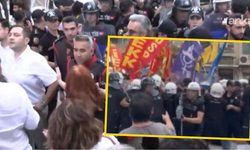 Aktivistlere operasyon... İzmir’de Emek Demokrasi’nin açıklamasına polis müdahalesi