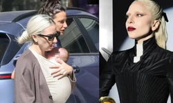 Ünlü yıldızın hayali gerçek oldu: Lady Gaga ilk kez bebeğiyle görüntülendi