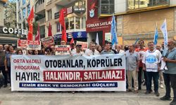 İzmir’de OVP protestosu: Otoyollar halkındır, yıkım bütçesini kabul etmiyoruz!
