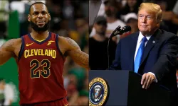 LeBron James Trump’la alay etti: Görünüşe göre ofiste sakin bir gün!