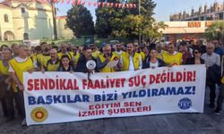 Eğitim-Sen'den İzmir'de okul ziyaretine gözaltılara tepki: Anayasal haklar ihlal edilemez