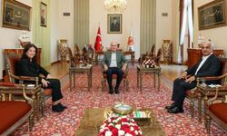 İmralı heyeti TBMM Başkanı Kurtulmuş ile görüştü