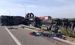 Manisa’da TIR ve otobüs çarpıştı… Çok sayıda ölü ve yaralı var