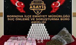 Bornova’da yasaklı madde operasyonu: 5 gözaltı, 616 bin lira ele geçirildi