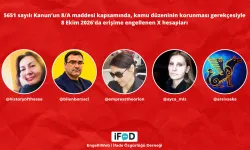 İFÖD’den açıklama: 39 X hesabına erişim engeli getirildi!
